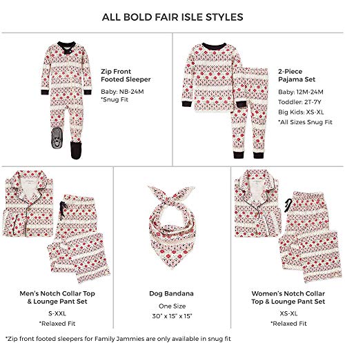 Burt’s Bees Baby Baby Girls’ Family Jammies, Matching Holiday Pajamas