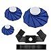 3-Size Refillable Ice Bags No-Leak Waterproof Cold Packs w/ Adjustable Wrap & Extension