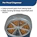 PetSafe Automatic 6 Meal Pet Feeder – Cat and Dog Food Dispenser – Great for Cats and Small Dogsthumb 1