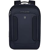 Victorinox Werks Traveler 7.0, Compact Backpack, Backpack with 14'' Laptop and 11'' Tablet Compartment, Navy Blue