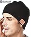 Upgraded Unisex Knit Bluetooth Beanie Winter Music Hat Headphones V4.2 w/Built-in Stereo Speaker Unique Christmas Tech Gag Gifts for Boyfriend/Him/Men/Teen Boys/Stocking Stuffers Best Friend Birthday
