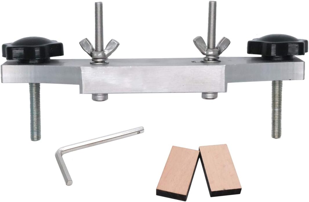 Timiy Meatal Guitar Bridge Clamp Luthier Tools with L Wrench