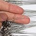 60pcs Lot Silver 8kg/10kg/12kg Saltwater Stianless Line Wire Leader Fishing Tools
