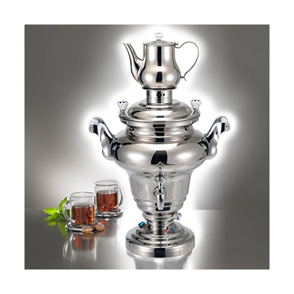 BEEM Royal III Samowar, edelstahl – Bild 3