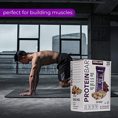 Kirkland Signature Protein Bars Chocolate Chip Cookie Dough, 20count 2