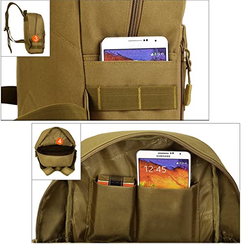 10L Mini Backpack Military MOLLE Tactical Backpack Rucksack Travel