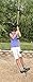 Squirrel Products Climbing Rope with Disc Swing - Active Outdoor Playset Equipment - Green