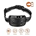 Bark Collar [2018 Upgrade Chip] Dog No Bark Collars with Vibration and Harmless Shock(Can Be Switched Off)-USB Rechargeable Anti Barking Device for Small Medium and Large Dog
