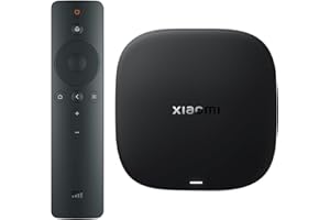 Xiaomi Android TV Box S 3.0 4K UHD Dolby Vision Dolby Atmos & DTS:X 2GB + 32GB Storage, Google TV 360° Bluetooth Remote Voice