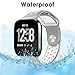 CAVN Compatible Fitbit Versa Bands for Men Women, Sweat Resistant Replacement Accessory Strap Bracelet Compatible Fitbit Versa Smartwtach (1 Pack/S-5.5