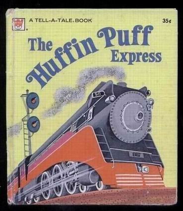 The Huffin Puff Express ( A Golden Tell-A-Tale ... 0307070328 Book Cover