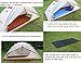 Luxe Tempo Single 1 Person Tent 4 Season 2 Doors with Footprint Freestanding for Camping High-end Silnylon Backpacking Tent 2 Vestibules