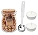 Sealing Wax Beads Set, Yoption 120 Pieces Gold Star Shape Seal Wax Kit with 1 Wax Melting Spoon and 2 Candles for Wax Seal Stamp (Gold)