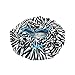 Betty Dain Fashionista Collection Mold Resistant Lined Shower Cap, Sassy Stripes