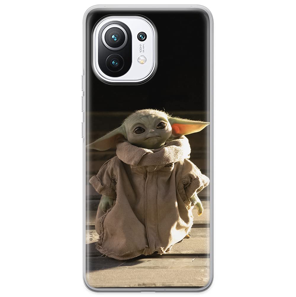 ERT GROUP mobile phone case for Xiaomi 11 original and officially Licensed Star Wars pattern Baby Yoda 001 optimally adapted to the shape of the mobile phone, case made of TPU — image 1
