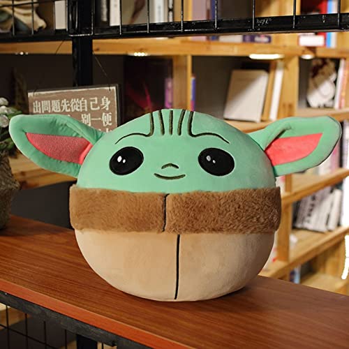 Bekreator Baby Yoda Plush Stuffed Animals Soft Pillow Plushie Yoda