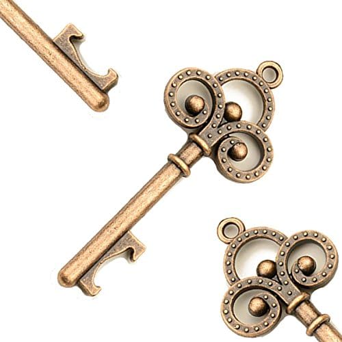 Hapwedding Rustic Vintage Key Shaped Bottle Opener for Wedding Favors (60PCS)
