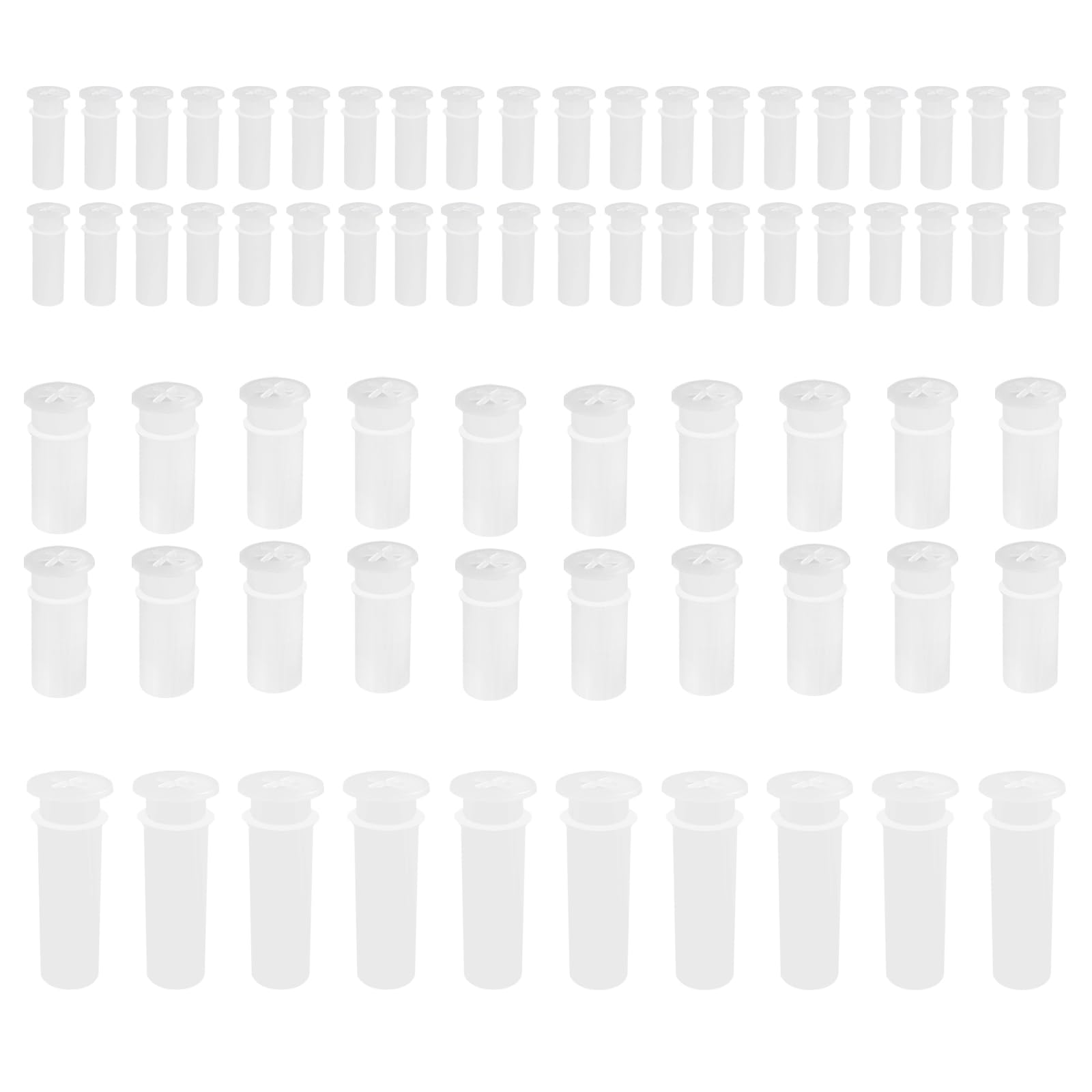 Boloest 70pcs Squeakers Toy Repair Reed Noise Maker Insert Replacement for Dog Pet Toy Repair Shoes Whistle(3 size)