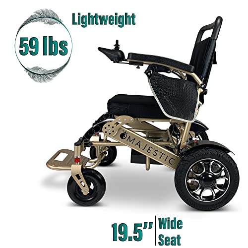 MALISA Electric Wheelchair, Automatic Folding Power Wheelchair for