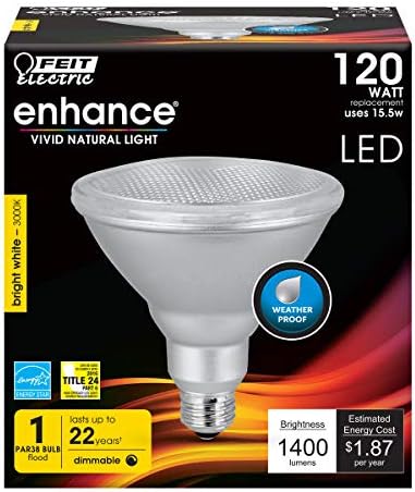 feit electric par38dm 1400 930ca led bulb par38 indoor reflector product specific