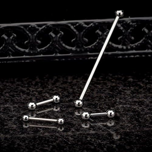 Internal Thread Implant Grade Titanium Industrial Barbell