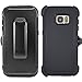 Galaxy S7 Edge Case, Harsel® Defender Series Heavy Duty Impact Rugged Scratch Resistant Shockproof Protective Military with Belt Clip Case Cover for Galaxy S7 Edge - Black