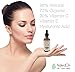 Organic Vitamin C Serum for Face-Professional Strength-Organic Vitamin C Serum-Hyaluronic Acid-Vitamin E-Naturally Derived 20% Vitamin C The Best Vitamin C Serum (1 Ounce)