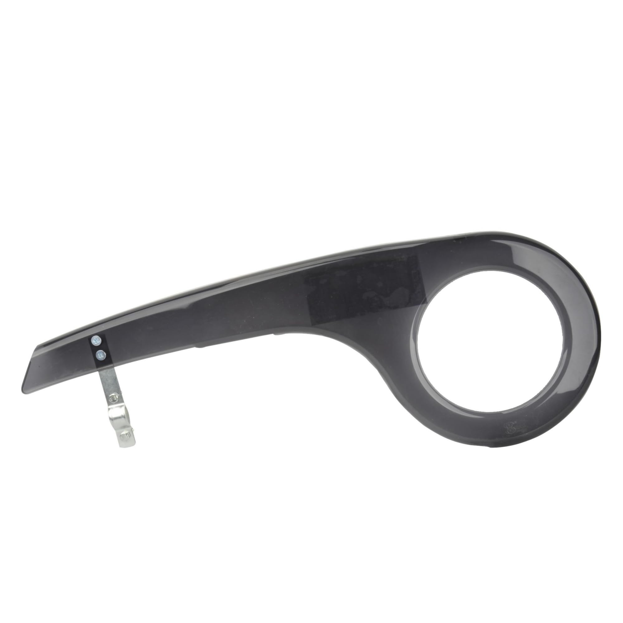 Fischer Bicycle chain guard, 1-speed front chainring, 33-38 teeth, 26-28 inches, black