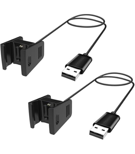 TiMOVO Charger Dock Compatible With Fitbit Versa 3/Fitbit Sence Smartwatch, 5.4ft Magnetic USB Charging Cable Cord, Replacement Charging Stand Cardle Base Station For Versa 3/Sence - Space Gray - View #2