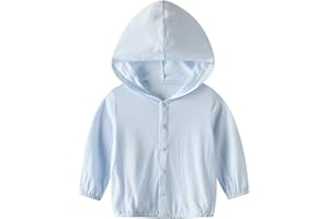 Vivobiniya Baby Lightweight Sunscreen Hoodie Toddler Summer Sun Protection Outwear Breathable Coat Jacket 3m-5Y