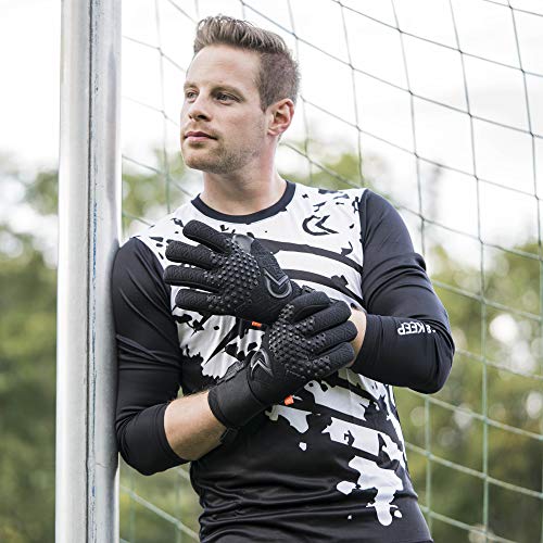 CATCH-KEEP-Nero-Deep-Dark-Guantes-de-portero-profesionales-para-adultos-con-agarre-interno-extremadamente-fuerte-y-corte-perfecto-palma-de-neopreno-para-maxima-seguridad