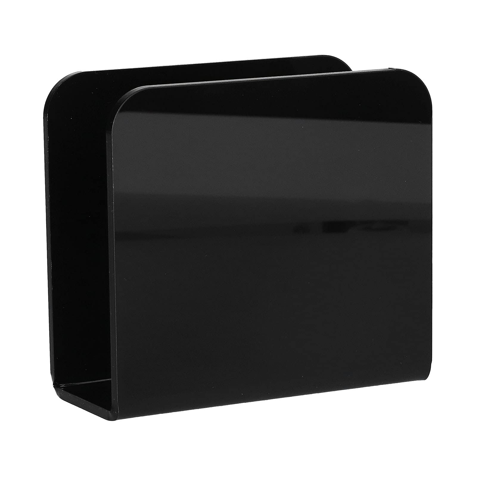 Napkin Holder Paper Towel Organiser Napkin Organiser For Home Table Kitchen Countertop Paper Towel Napkin Tablecloth Storage Black