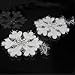 YSTD 10pcs Wall Windows Decor Christmas 3D Foam Snowflake Hanging Decorations 16cm