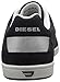 Diesel Men's Eastcop Starch Fashion Sneaker, Black, 8.5 M US