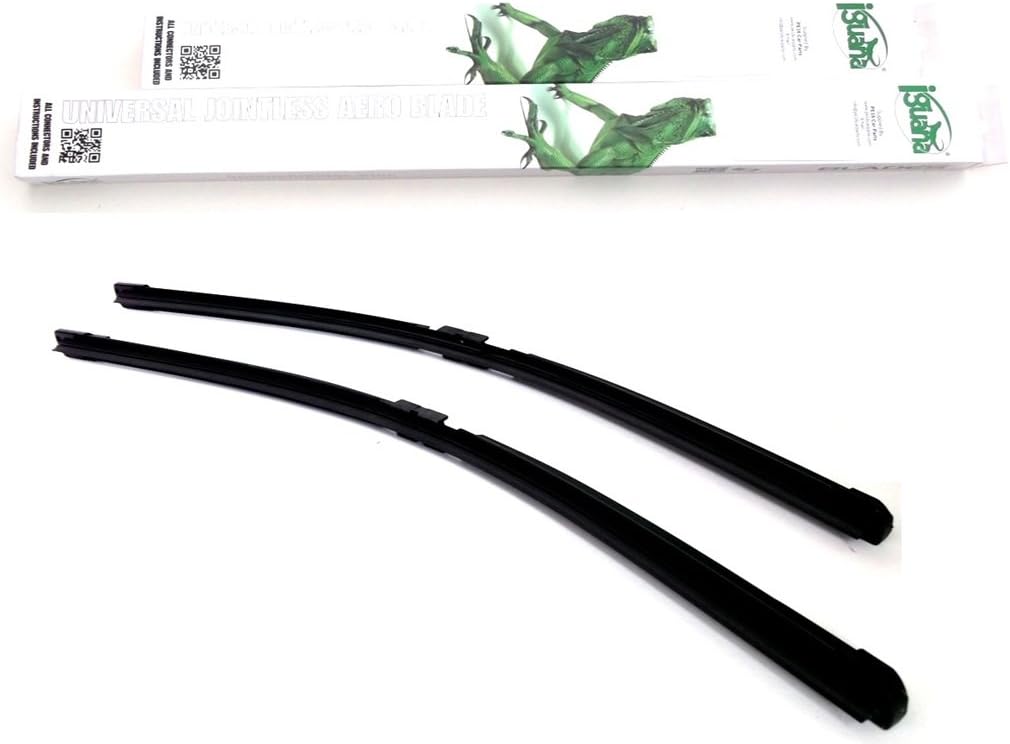 Front Flat Windscreen Wiper Blade Pack Fits Model Years (10/04-02/11) IG26IG26
