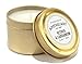Paddywax Apothecary Collection Scented Travel Tin Candle, 4-Piece, 2-Ounce, Vetiver & Cardamom
