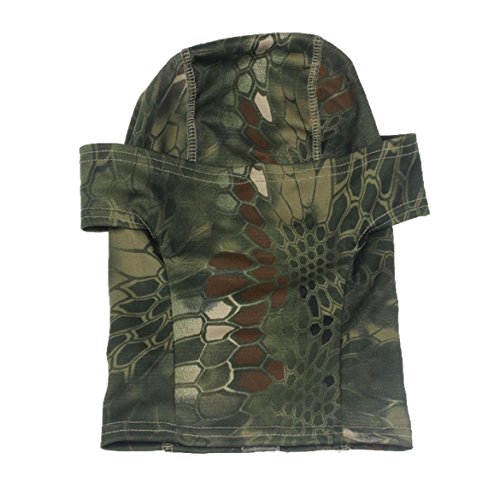 Susenstone 1PC Army Cycling Motorcycle Cap Hats Full Face Mask (Green) - Thumbnail 4