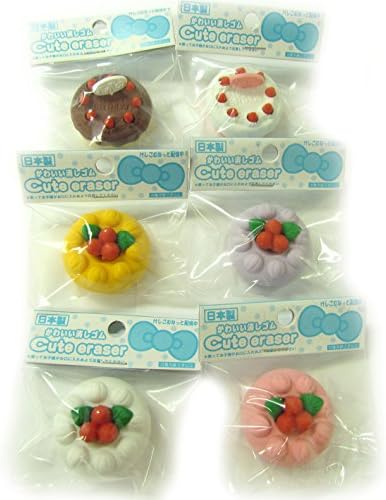 6 of Cake Eraser - Made in Japan
