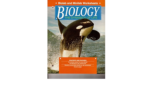 Biology the Dynamics of Life Biolab and Minilab Worksheets ...