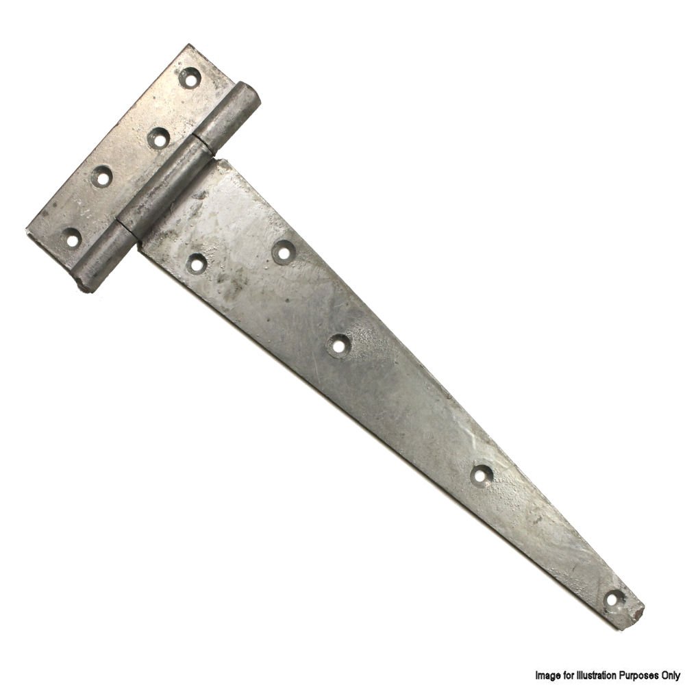 600mm 24" No.120 Strong Tee Hinges Galv'd