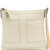 Isaac Mizrahi Kay Double Perforated Crossbody