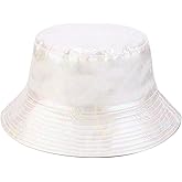 XYIYI Women Rain Hats Waterproof Rain Hat Wide Brim Bucket Hat Rain Cap