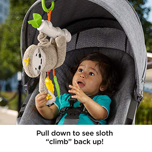 5 Fisher+Price+Stroller+Sloth+Brown+Yellow