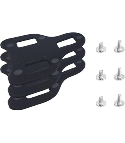 Amazon.com : NELboNs Road Bike Pedal Cleat Spacer Shims Compatible