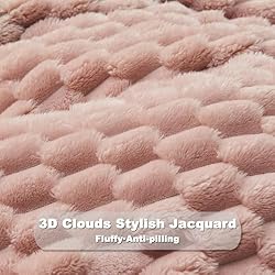 NEWCOSPLAY Super Soft Queen Blanket Pink Premium