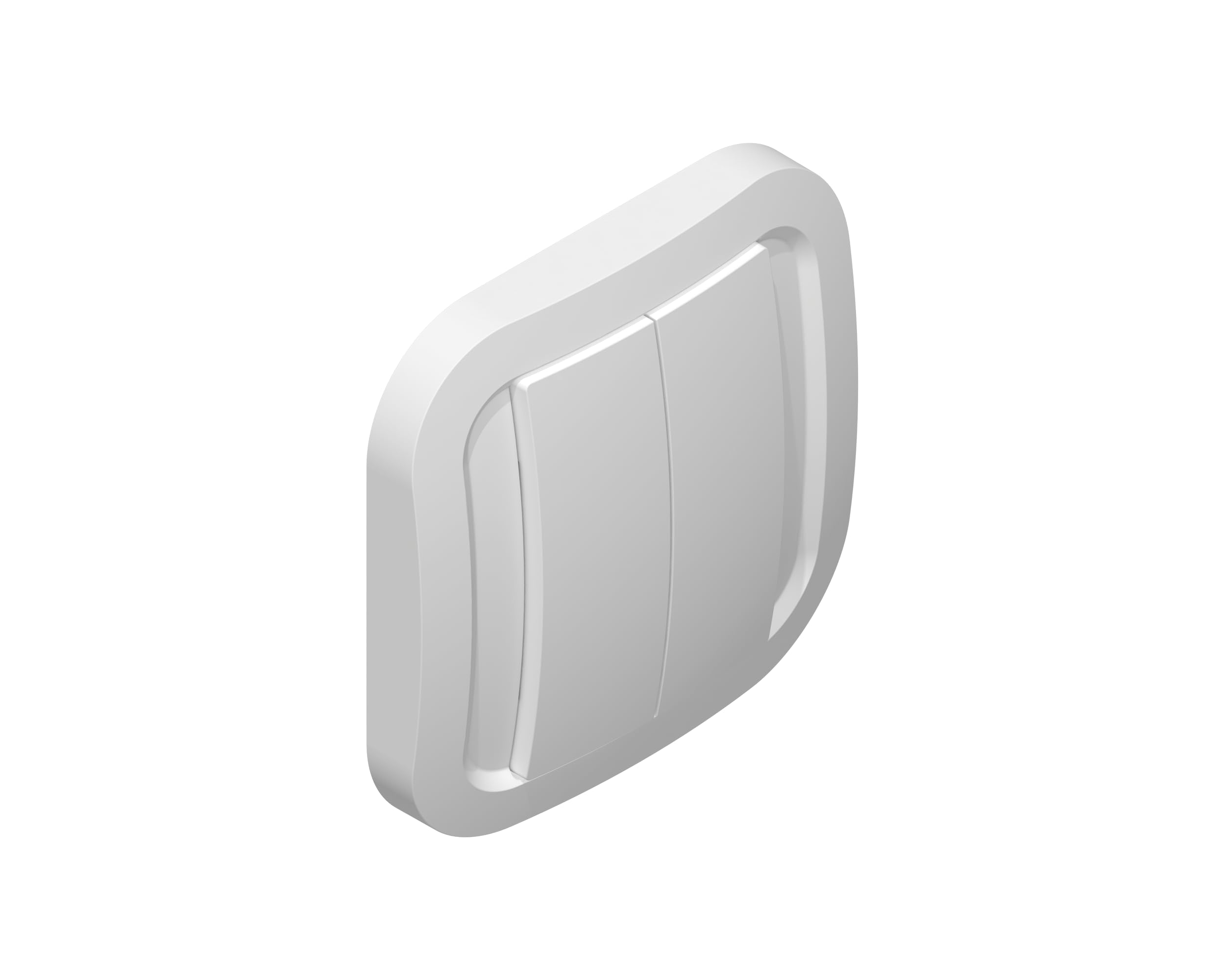 NodOn CWS-2-1-01 EnOcean Wall Switch - Cozy White