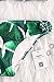 CUPSHE Fashion Women's Green Ginkgo Leaves Printing Halter Padding Bikini Set Beach Swimwear (M)