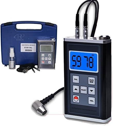 TM-8818 Ultrasonic Thickness Meter Sheet Metal Thick Gauge 0.75~400mm