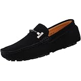 Amazon.com: JIONS - Mocasines de gamuza para hombre, estilo casual, para  llevar en el barco : Ropa, Zapatos y Joyería