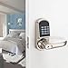 HAIFUAN Right Hand Electronic Keyless Code Door Lock,Unlock with Code,Mifare Card, and Mechanical Key